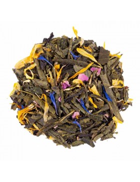 Thé vert Mille et Une nuits, saveur Rose-orange-mangue