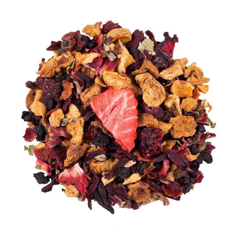 Une eau de fruits intense en fruits rouges.